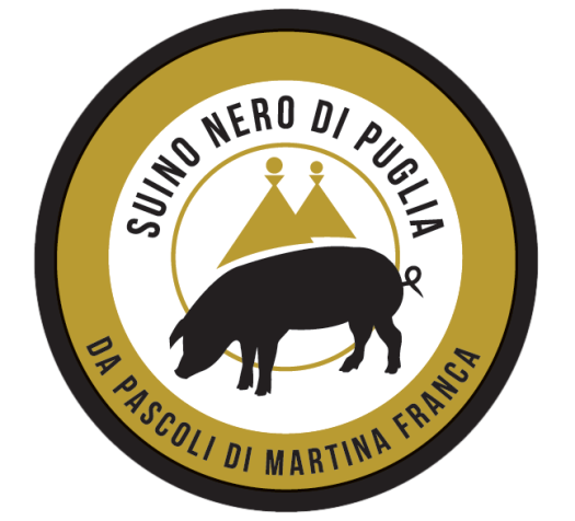 Suino Nero di Puglia — pascoli di Martina Franca